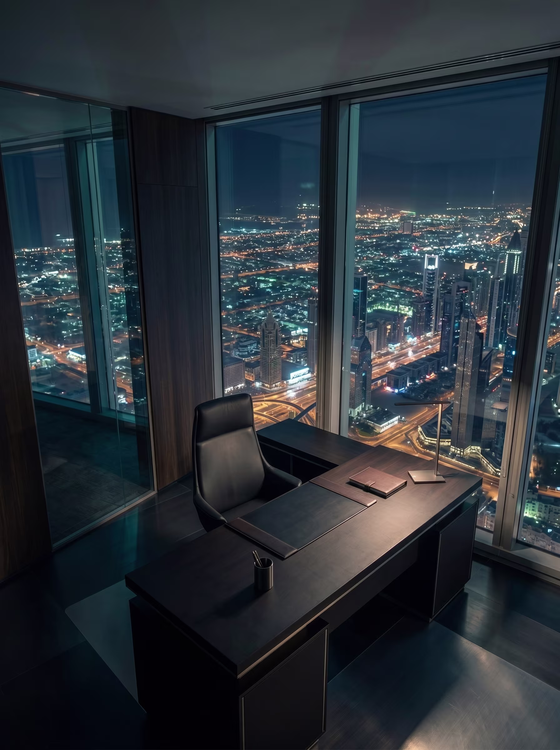 Visiweal executive advisory team in premium consultation environment